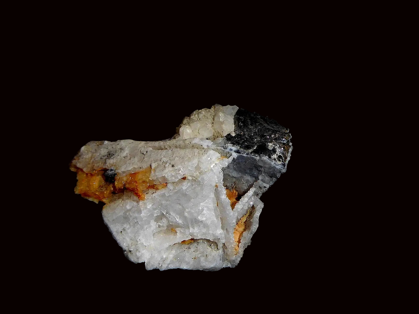 Galena, Calcopirita, Calcita