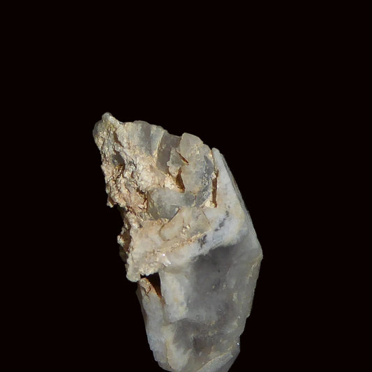 Cuarzo Var. Ahumado, Prehnita