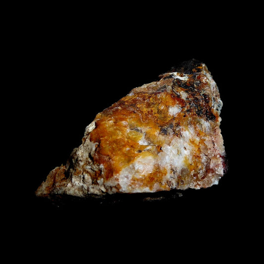 Cuarzo Var. Citrino, Goethita, Hematite