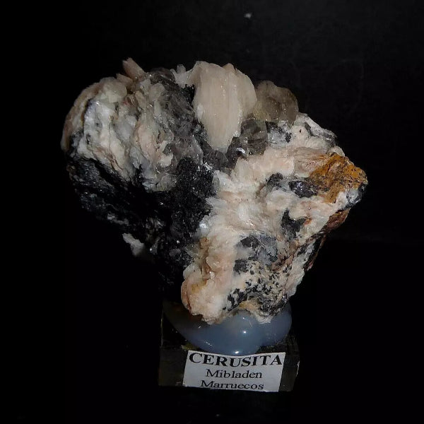 Cerussite, Barite, Galena