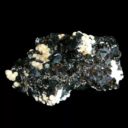 Rhodochrosite, Galena, Sphalerite